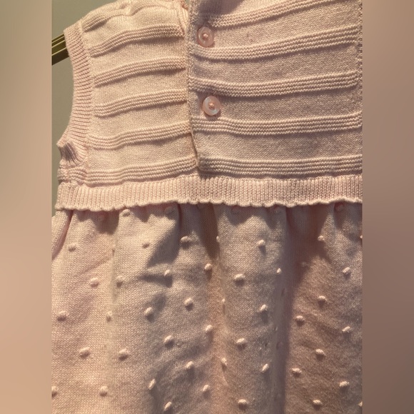 Kriss Kids pink knitted Spanish romper baby girl 3-6 months - Picture 4 of 5